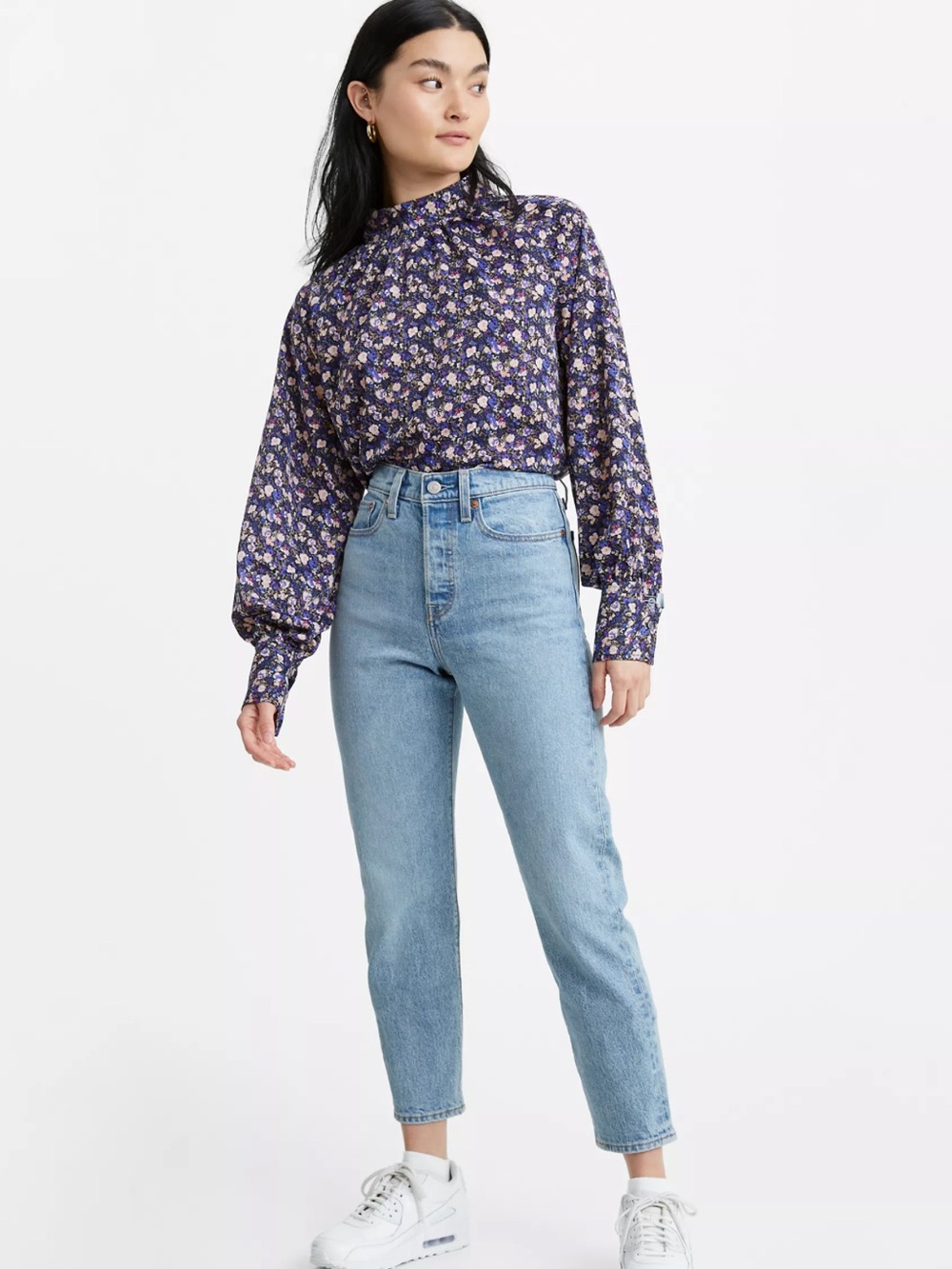 Levi’s Wedgie Icon Fit High Waist Ankle Jeans